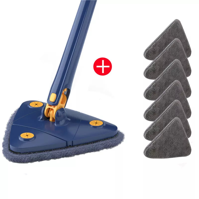 NEW-Multifunction Triangle Squeeze Mop 360° Rotatable Adjustable