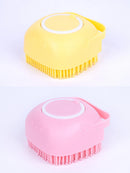 Bathroom Puppy  Dog Cat Bath Washing Massage Gloves Brush Soft  Silicone Pet Accessories for Dogs Cats Tools Mascotas Products