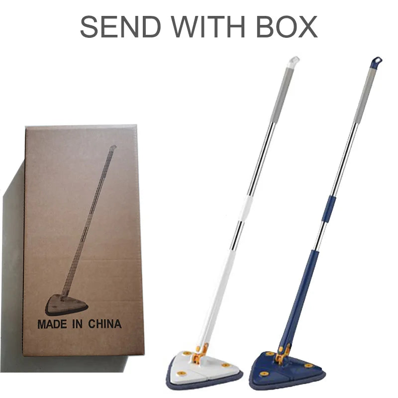 NEW-Multifunction Triangle Squeeze Mop 360° Rotatable Adjustable