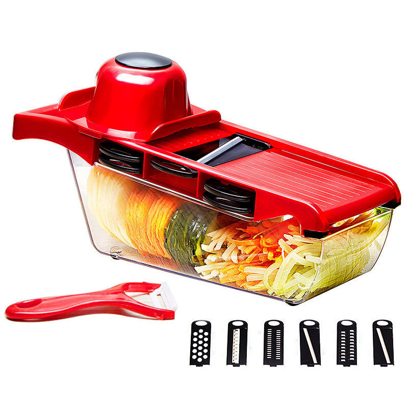 Multifunctional Vegetable Cutter Grater With Hand Guard