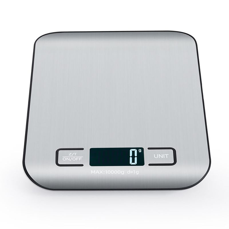 Kitchen Scale With LCD Display 1g Stainless Steel