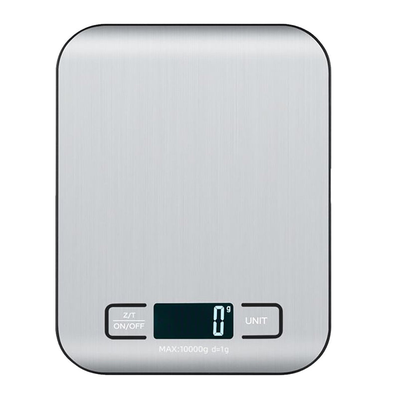 Kitchen Scale With LCD Display 1g Stainless Steel
